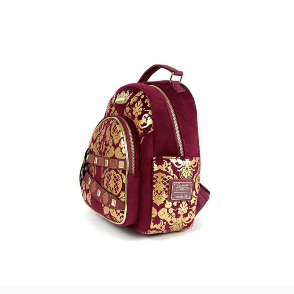Loungefly King Joffrey GAME OF THRONES  Backpack!! 8m - Picture 5 of 6